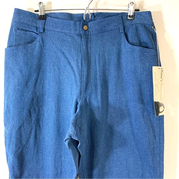 DG2 Diane Gilman Straight Leg blue jeans - Picture 2 of 9